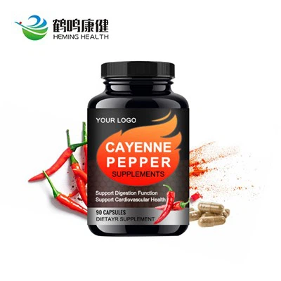 Suplementos de pimienta de cayena